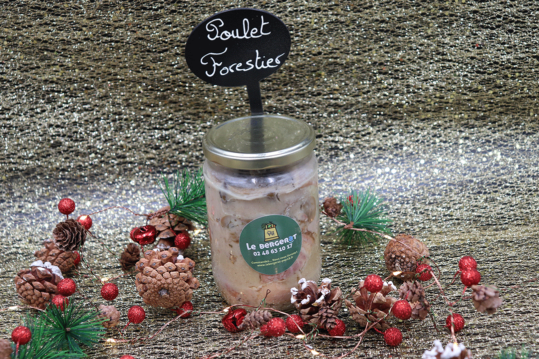 POULET Forestier mijoté